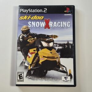 Sony PlayStation 2 Ski-Doo Snow X Racing - Black and Yellow